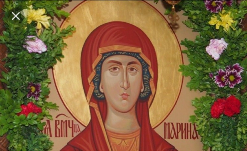 МОЛИТВА КЪМ СВЕТА ВЕЛИКОМЪЧЕНИЦА МАРИНА
