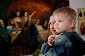 За децата в храма